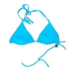Victorias Secret Triangle Bikini Too Turquoise Size Small - Medium H